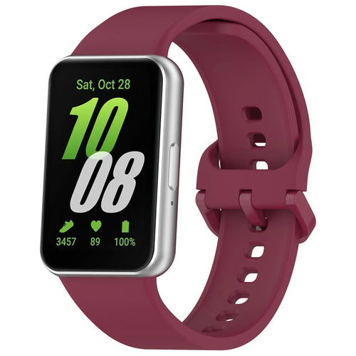 Silicone Strap For Samsung Galaxy Fit 3 Watch Bracelet Replacement