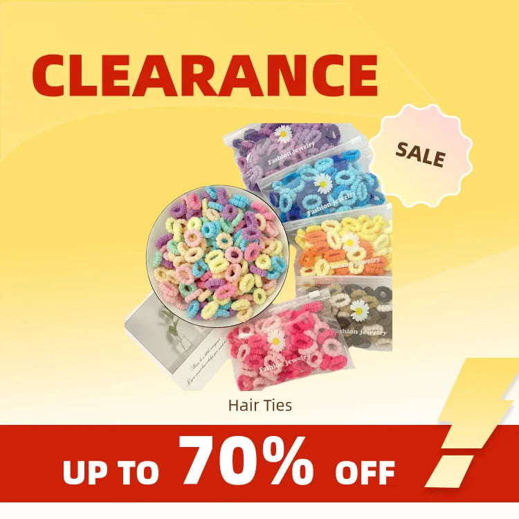 Clearance_Hair Ties_Continuous updates