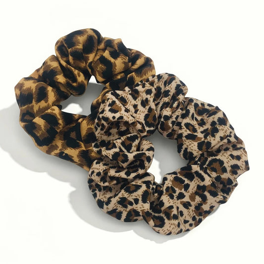 1/3/6pcs Leopard Print Scrunchies Hair Tie Rope hair Band Ponytail