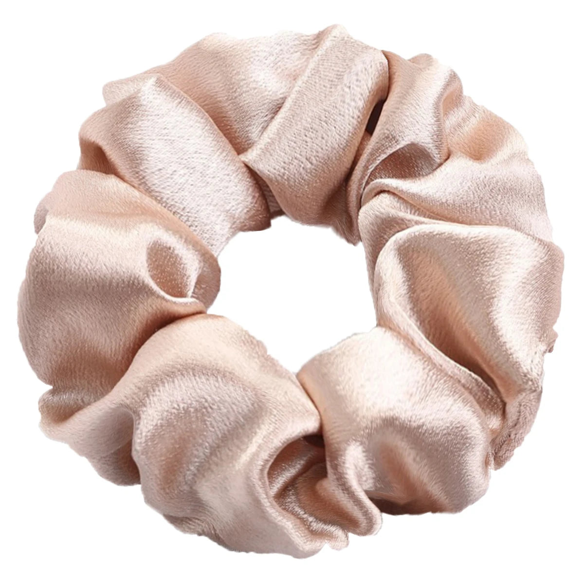10/5pcs/lot Accessoires Women Girls Silky Satin Hair Scrunchies Solid