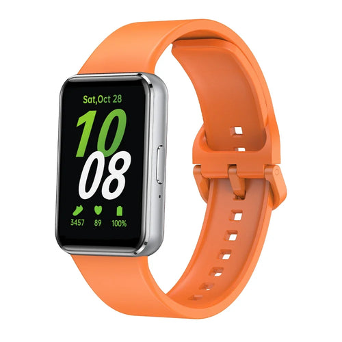 Silicone Strap For Samsung Galaxy Fit 3 Watch Bracelet Replacement