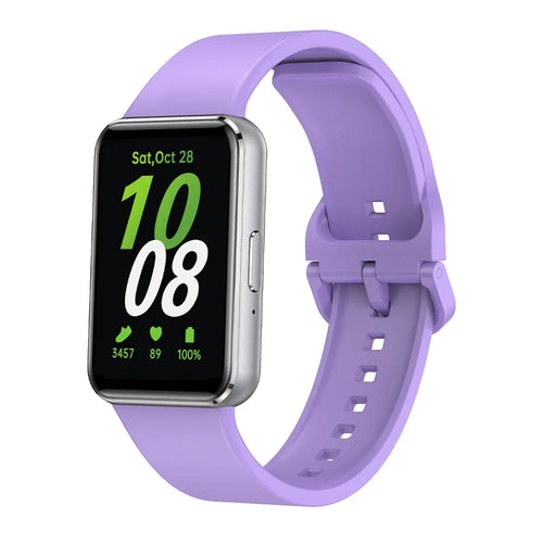 Silicone Strap For Samsung Galaxy Fit 3 Watch Bracelet Replacement
