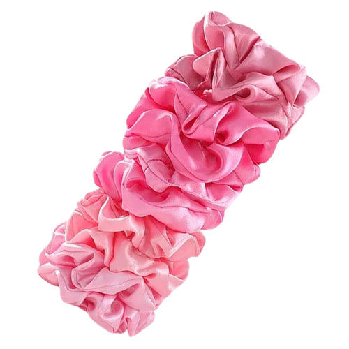 25/10//6pcs Satin Scrunchies Girls Elastic Hair Band Ponytail Holder