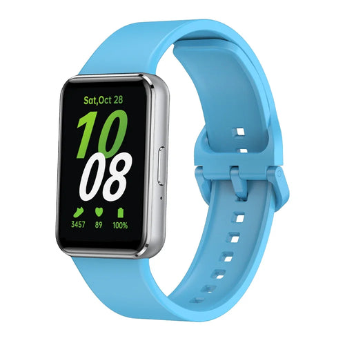 Silicone Strap For Samsung Galaxy Fit 3 Watch Bracelet Replacement